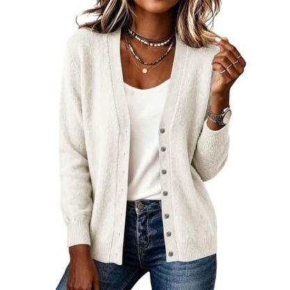Cardigan Sweaters for Women V Neck Long Sleeve Knit Cardigans Shrug