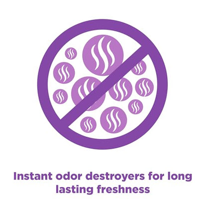 Arm & Hammer Forever Fresh Clumping Cat Litter Lavender, MultiCat 18lb with 20% More Lavender Freshness, Pet Friendly with Essential Oils