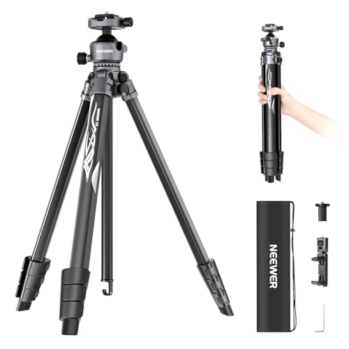 NEEWER LITETRIP LT07 61" Aluminum Travel Tripod for Camera