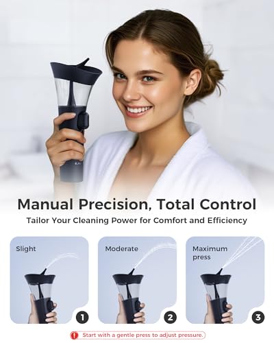 KAUGIC Ear Wax Removal System, One-Hand Control Ear Cleaner for Adults