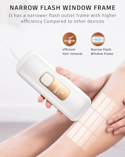 IPL Laser Hair Removal for Women & Men, Hair Removal Device