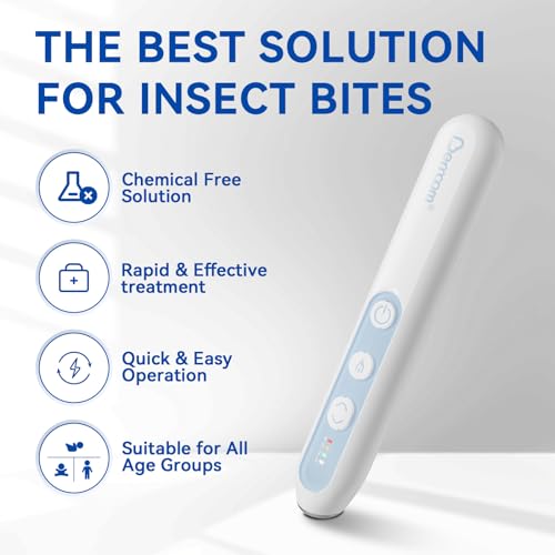 Berrcom Insect Bite Relief Device, Mosquito Bite Heat Pen, Sting Relief