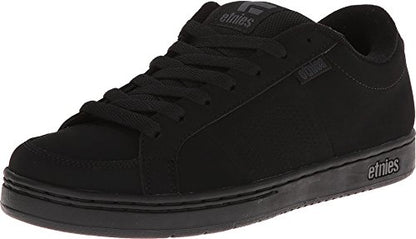 Etnies Kingpin - Classic Skate Heritage Fashion Style with on-Trend Puffy Look, Reinforced Cupsole - Black/Black - 10