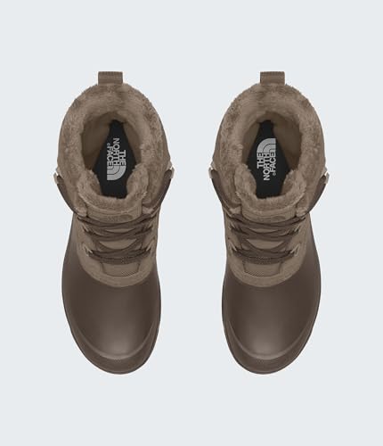 THE NORTH FACE Shellista V Shorty WP Snow Boot, Mocha Brwn/Smokey Brwn, 7