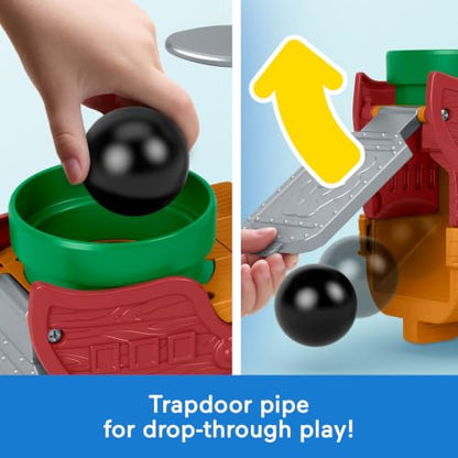 Fisher-Price Little People My Mario Bowser’s Airship Toy
