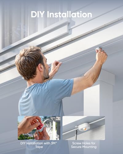 Anker eufy Permanent Outdoor Lights E22, 100 ft with 60 Triple-LED Lights