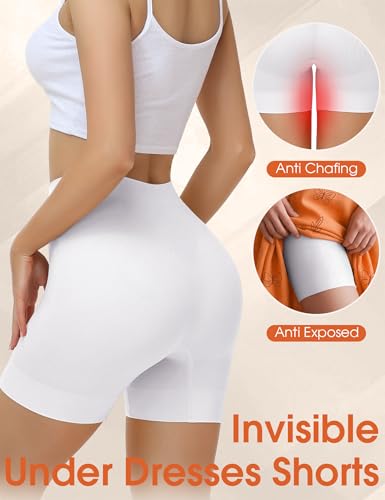 Slip Shorts for Under Dresses Women Anti Chafing Shorts Seamless Boyshort