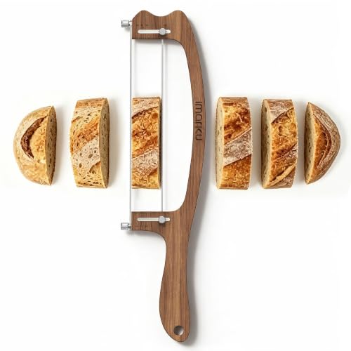 imarku Adjustable Bread Slicer for Homemade Bread, Sourdough Bread Knife