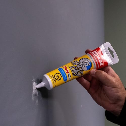 LePage Polyfilla Speed Dry Spackling Wall Compound, 300 ml Tub, 1 Pack
