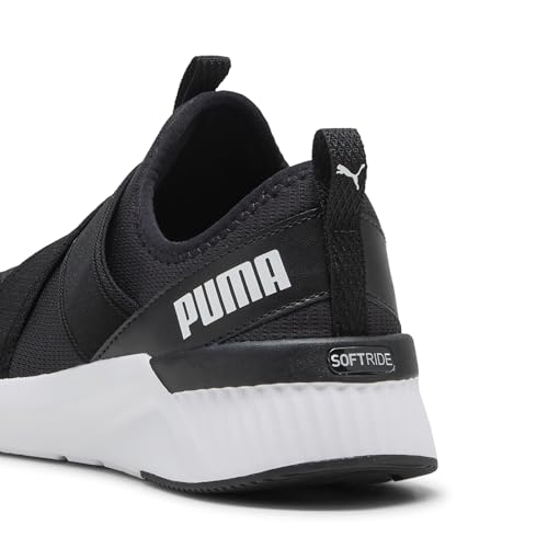 Puma Womens Softride Harli Slip on Training Shoes, Puma Black-Puma Black-Puma White