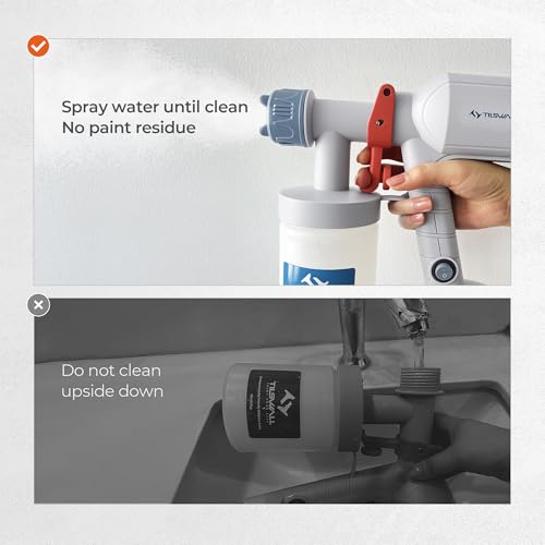 Tilswall Paint Sprayer Dreamer400 700g Ultra-Light Electric for Fence