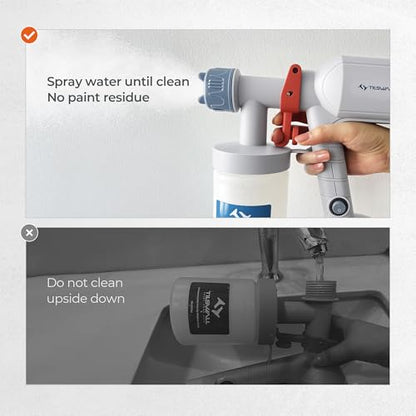 Tilswall Paint Sprayer Dreamer400 700g Ultra-Light Electric for Fence