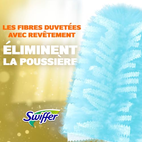 Swiffer Dusters Refill for Cleaning, Feather & Microfiber Duster Alternative, Unscented, 10 Count