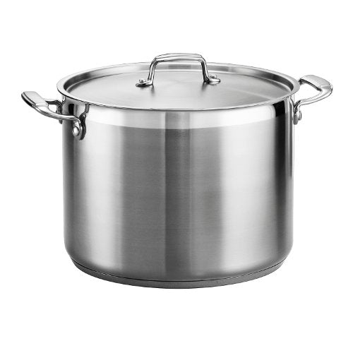 Tramontina Gourmet Stainless Steel 16-Quart Stock Pot with Lid