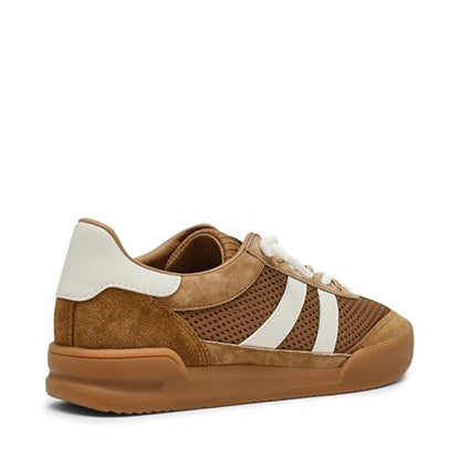 Steve Madden Women's Verdict Sneaker, Tan Multi, 9