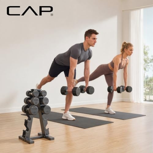 CAP Olympic Plate Tree Rack, 7-Post, 2-Inch Plate Storage, 500 lb