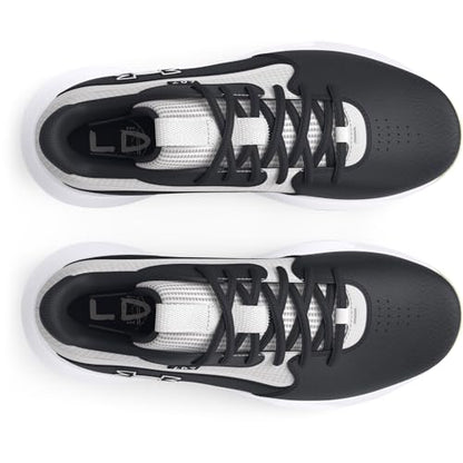 Under Armour Unisex-Adult Lockdown 7 Sneaker, (002) Black/Silt/Distant Gray, 11.5 Women/10 Men