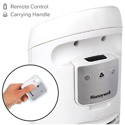 Honeywell QuietSet Whole Room Tower Fan, White, HYF260WC