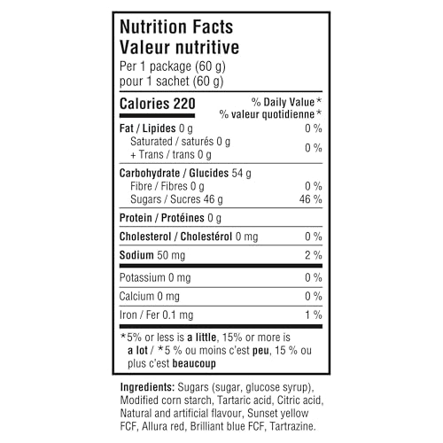 Maynards, Sour Patch Kids Original, Gummy Candy, 60 g (Pack of 18)