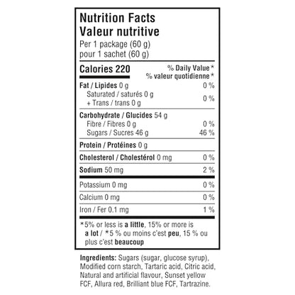 Maynards, Sour Patch Kids Original, Gummy Candy, 60 g (Pack of 18)