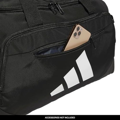 Adidas Unisex-Adult Defender 5 Small Duffel Bag, Black, One Size Fits All