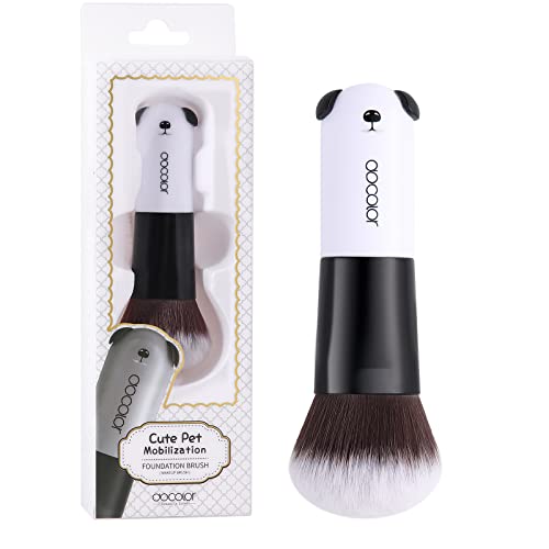 Docolor White PANDA Foundation Brush Cartoon Face Kabuki Makeup Brush