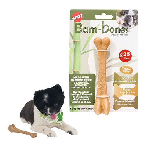 Ethical Pets 54316 Bambone Bone Chicken Pet Chew Toys
