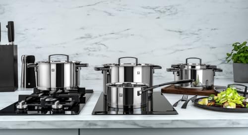 ZWILLING Bellasera Black 9-Piece Premium Stainless Steel Kitchen Cookware Set