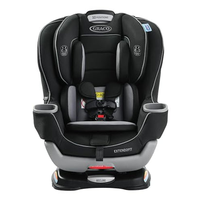 Graco Extend2Fit Convertible Car Seat, 2-in-1 Forward & Rear-Facing Baby Car Seat, 1.8-30 kg (4-65 lb), Titus