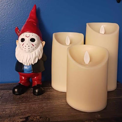 Garden Gnome Statue Decoration Garden Decor Horror Gnomes Boo Basket