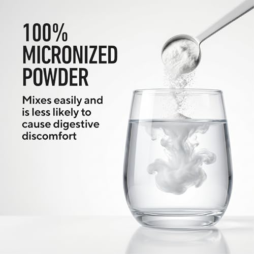 Legion Micronized Creatine Monohydrate Powder 5g, Unflavored, 60 Servings