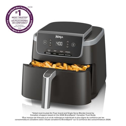 Ninja Air Fryer Pro, 5 Qt/4.7L, 4-in-1, Grey, AF141C
