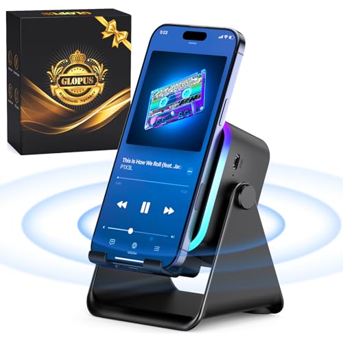 Wireless Induction Audio Speaker Stand, Birthday Gifts for Men Dad Him Boy