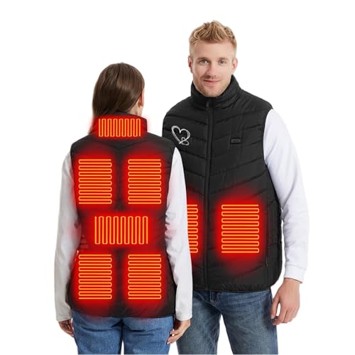 Generic Heated Vest Women Men Rechargeable USB Heating Jacket Winter Coats
