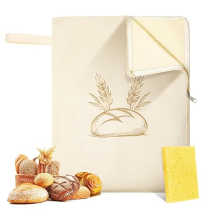 Beeswax Bread Bags for Homemade Bread,Sourdough Bread Bags,1 Pack XL