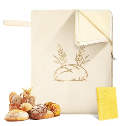 Beeswax Bread Bags for Homemade Bread,Sourdough Bread Bags,1 Pack XL
