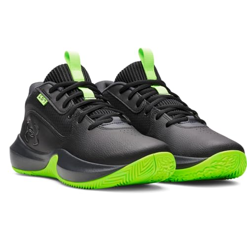 Under Armour Unisex-Adult Lockdown 7 Sneaker, (006) Black/Anthracite/Metallic Black, 9.5 Women/8 Men