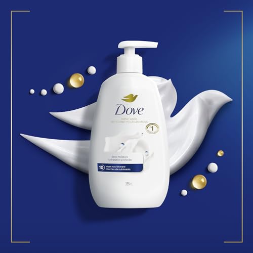 Dove Advanced Care Deep Moisture Nourishing Hand Wash, 355 ml (Pack Of 4)