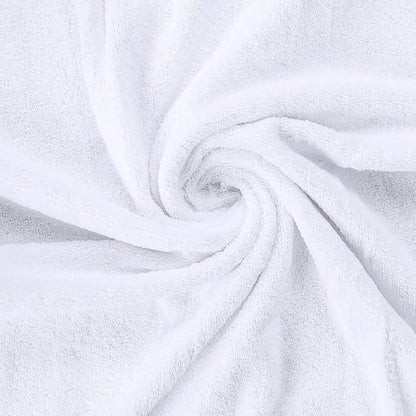 Utopia Towels 8 Piece Majestic Plush Luxury Towel Set, Cotton, White