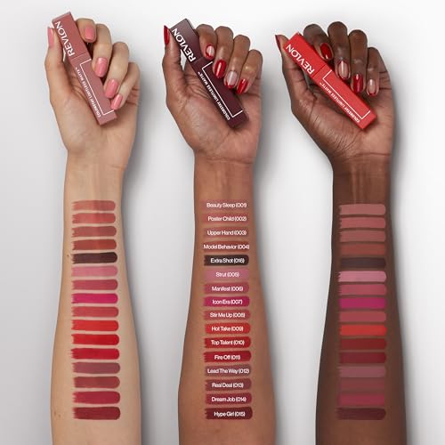 Revlon Lipstick, ColorStay Limitless Matte Liquid Lipstick, Vegan Formula, No-Budge Matte, Longwear Lipstick, Long Lasting, Lightweight/Comfortable, Waterproof, 004 Model Behavior, 0.17 fl oz/ 5ml
