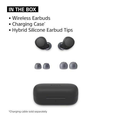 Sony WF-C510 Truly Wireless Bluetooth Earbud Headphones, White