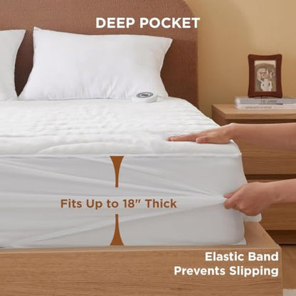 Electric Mattress Pads-Coral Fleece Queen
