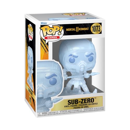 Funko POP! Games: Mortal Kombat 11 - Sub-Zero | Official Video Games Merch - Collectable Vinyl Figurine for Shelf Display - Birthday Gift Idea for Fans and Collectors