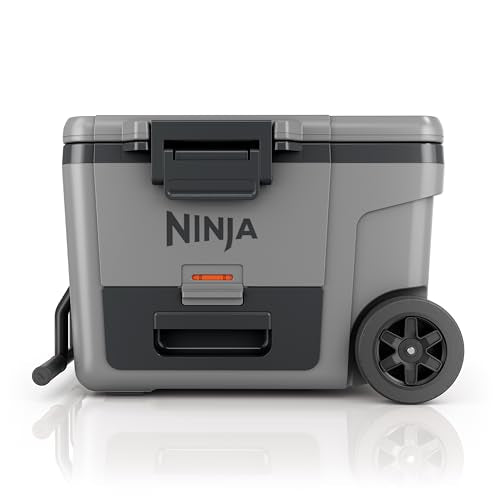 Ninja FrostVault™ 45qt/42.6L Wheeled Cooler, Dry Storage Drawer, Slate Gray
