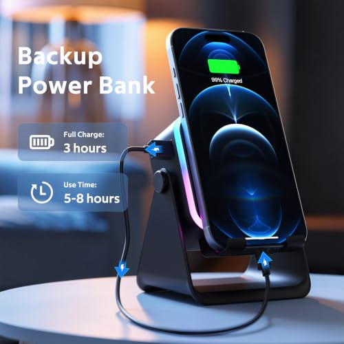Wireless Induction Audio Speaker Stand, Birthday Gifts for Men Dad Him Boy
