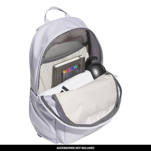 adidas Unisex-Adult Lineage Backpack, Frozen Purple/Grey Two, One Size