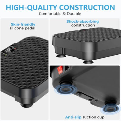Vibration Plate Exercise Machine ,250 Levels Vibrating Plate