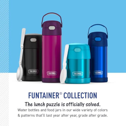THERMOS FUNTAINER Water Bottle with Straw, 14oz, Minecraft
