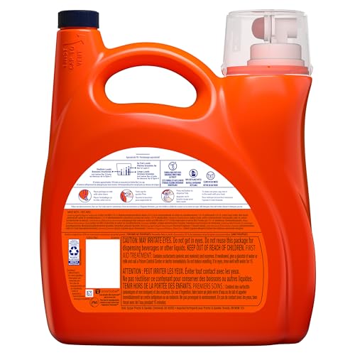 Tide Laundry Detergent Liquid, Original Scent, Works on 100% of Common Stains, Laundry Soap, Liquid Laundry Detergent, 100 Loads, 3.9 L (Pack of 2)