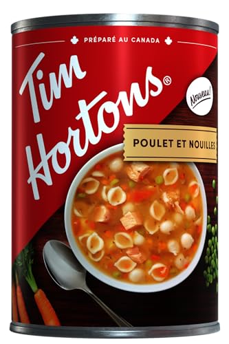 Tim Hortons Chicken Noodle Soup, Ready-to-Serve, 540mL Can